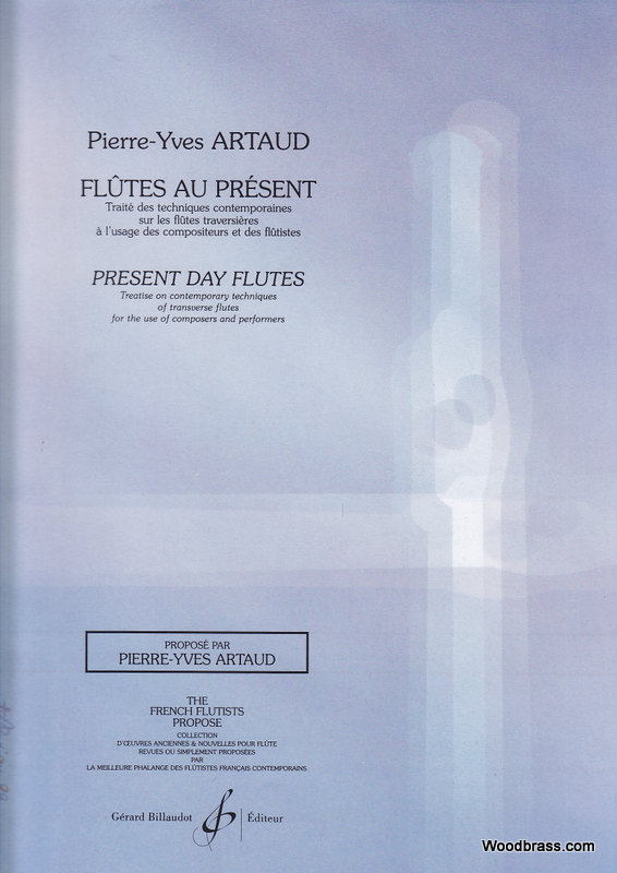 BILLAUDOT ARTAUD PIERRE-YVES - FLUTES AU PRESENT