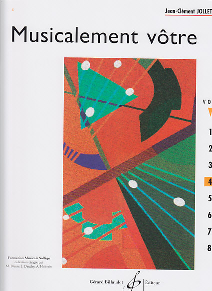 BILLAUDOT JOLLET JEAN-CLEMENT - MUSICALEMENT VOTRE VOL.4