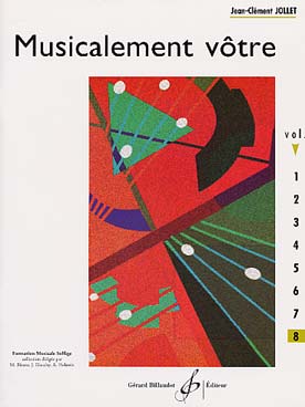BILLAUDOT Jollet JEAN-clement - Musicalement Vôtre Vol.8