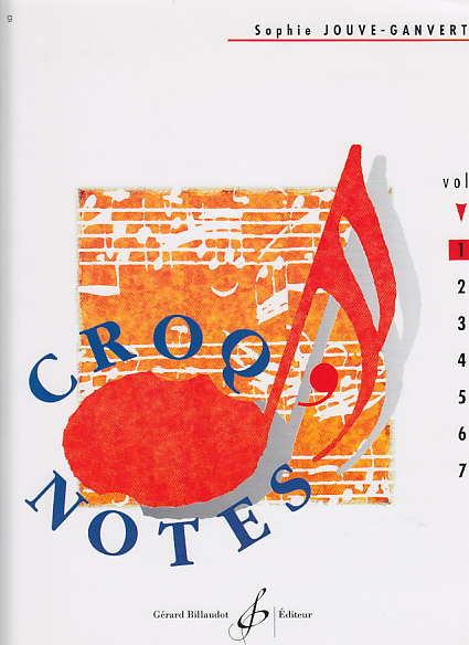 BILLAUDOT JOUVE-GANVERT SOPHIE - CROQ'NOTES CAHIER 1, 1ERE ANNEE