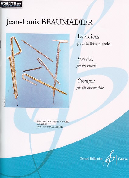 BILLAUDOT BEAUMADIER JEAN-LOUIS - EXERCICES - FLUTE PICCOLO