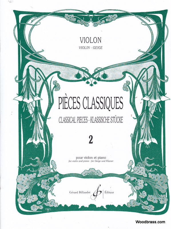 PIECES CLASSIQUES VOLUME 2 - VIOLON