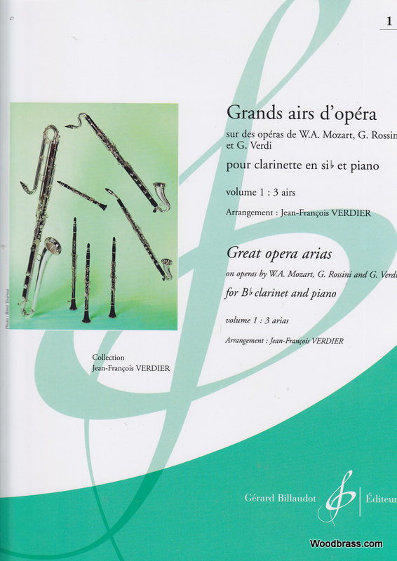 BILLAUDOT Divers Auteurs - Grands Airs D'opera Volume 1