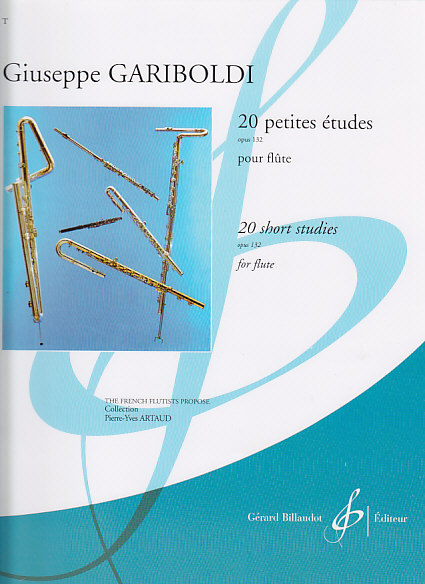 BILLAUDOT GARIBOLDI - 20 PETITES ETUDES OP.132 POUR FLUTE