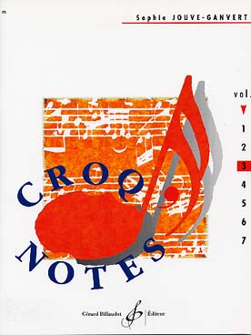 BILLAUDOT JOUVE-GANVERT SOPHIE - CROQ'NOTES CAHIER 3, 3E ANNEE