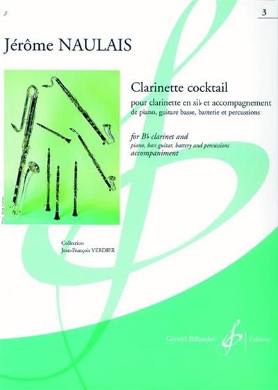 BILLAUDOT NAULAIS JEROME - CLARINETTE COCKTAIL VOL.3
