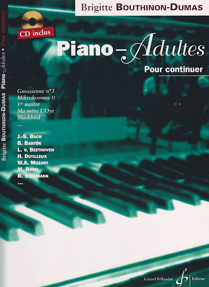 BILLAUDOT BOUTHINON-dumas B. - PIANO-adultes Vol. 2