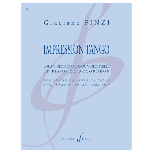 BILLAUDOT Finzi Graciane - Impression Tango