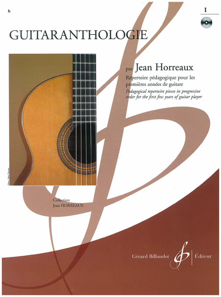 BILLAUDOT GUITARANTHOLOGIE VOL.1 + CD - GUITARE