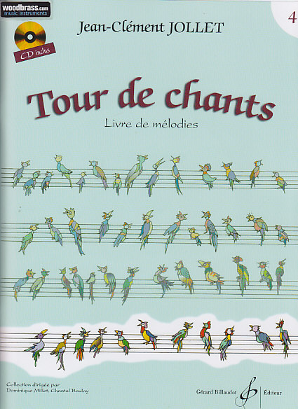 BILLAUDOT Jollet JEAN-clement - Tour De Chants Vol.4 + CD