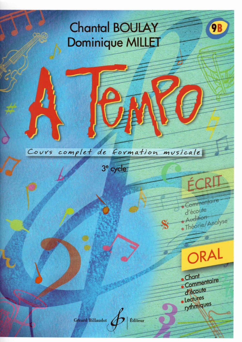 BILLAUDOT BOULAY CH. - A TEMPO VOL. 9B SERIE ORAL 