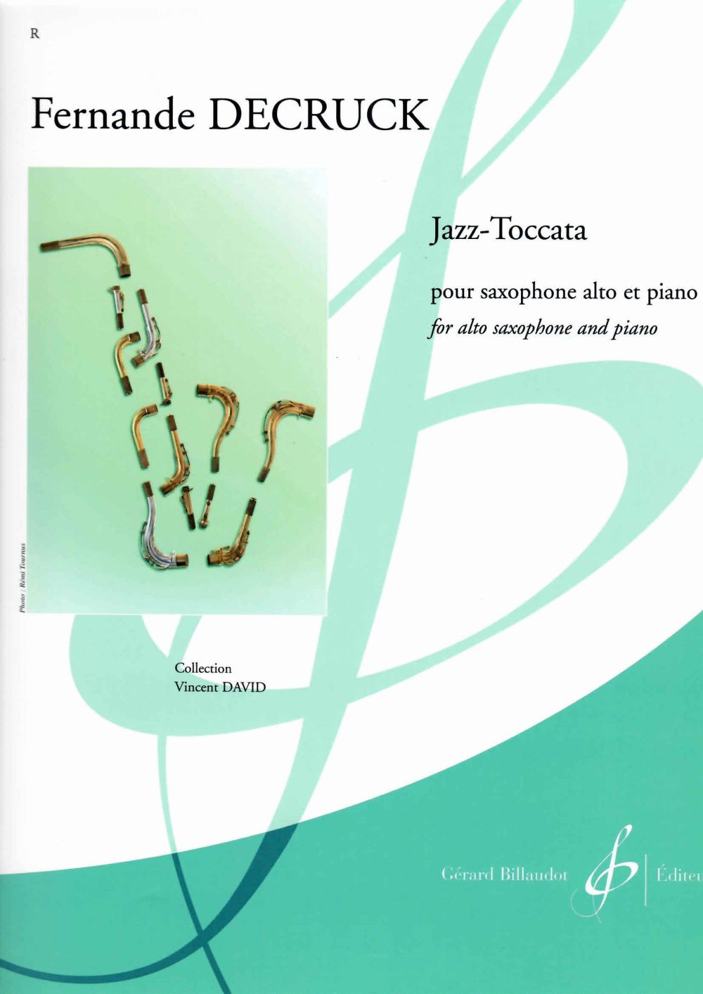 BILLAUDOT Decruck Fernande - JAZZ-toccata - Saxophone Mib & Piano