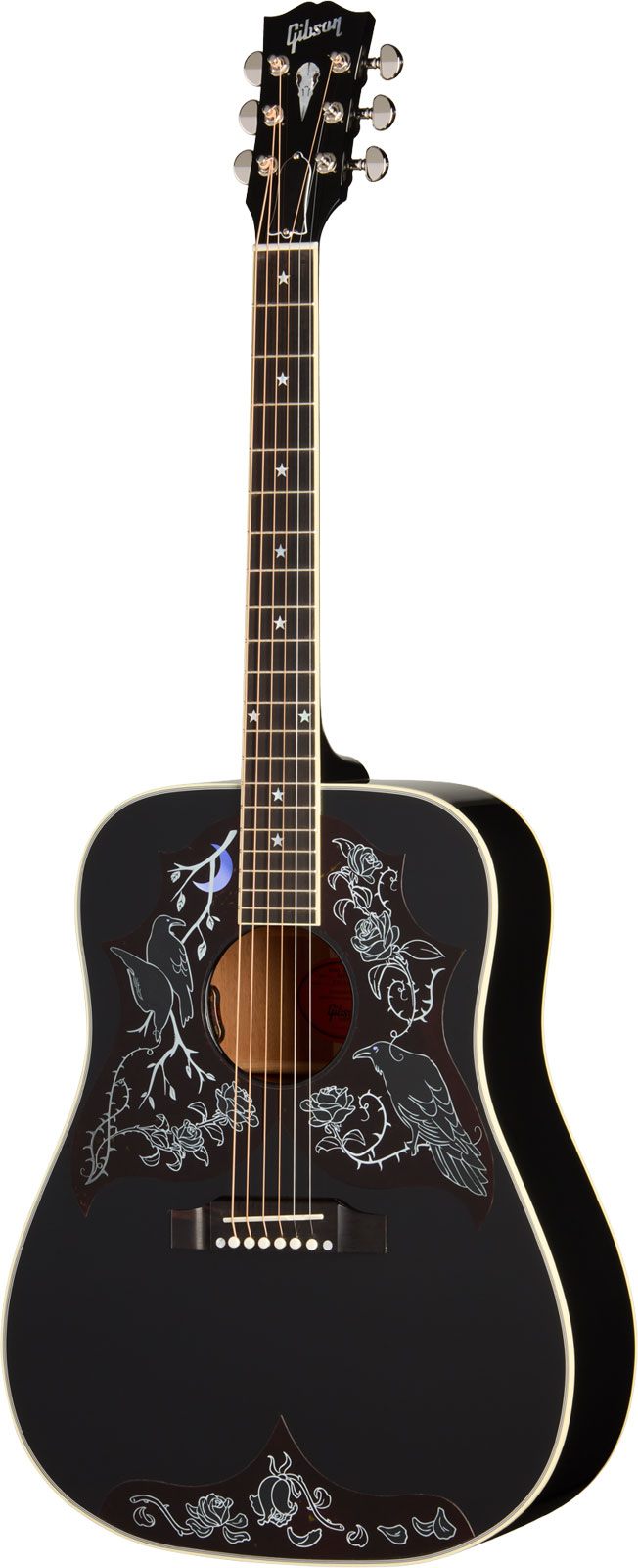 GIBSON ACOUSTIC Kirk Hammett Raven