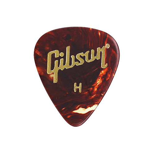 GIBSON ACCESSORIES GUITAR PICKS TORTOISE, 12 PACK, HEAVY