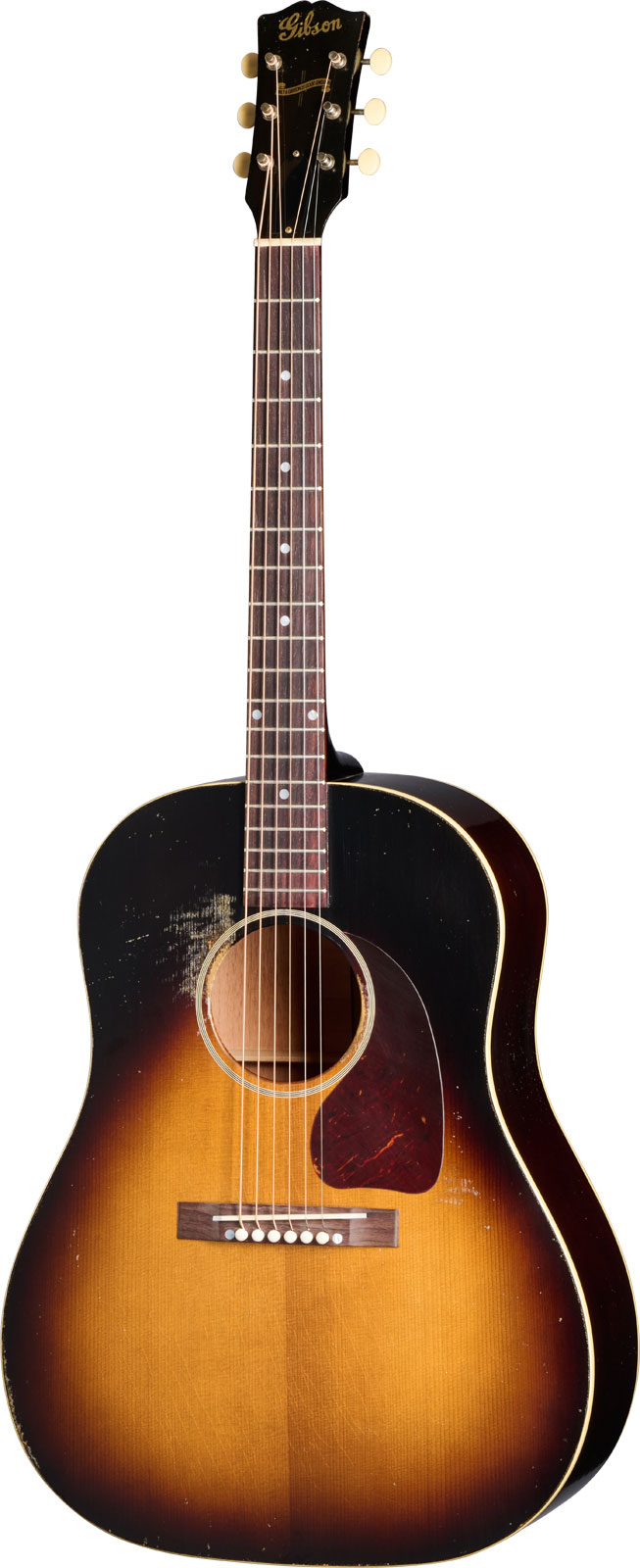 GIBSON CUSTOM J-45 1942 Banner Heavy Aged Vintage Sunburst