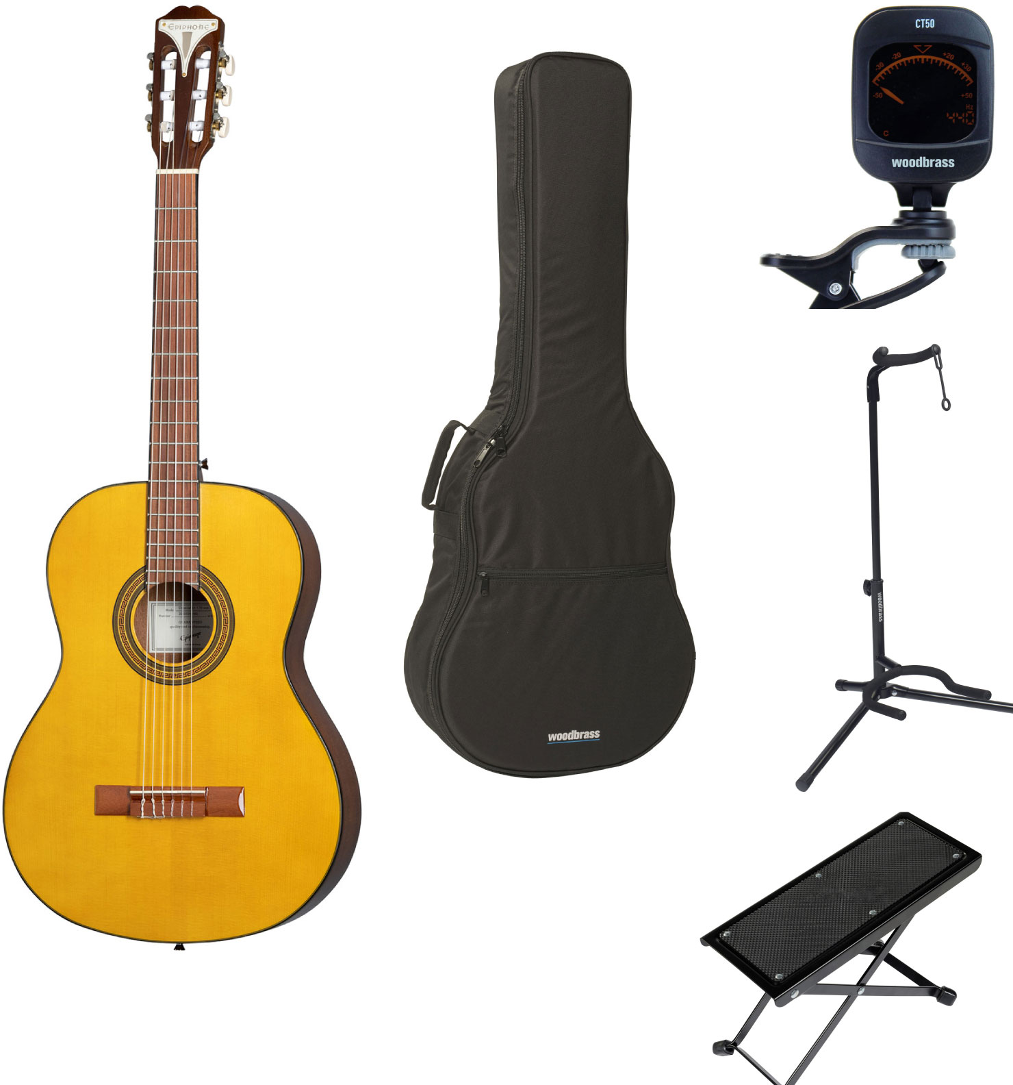 EPIPHONE PACK COMPLET E1 CLASSICAL NYLON 2