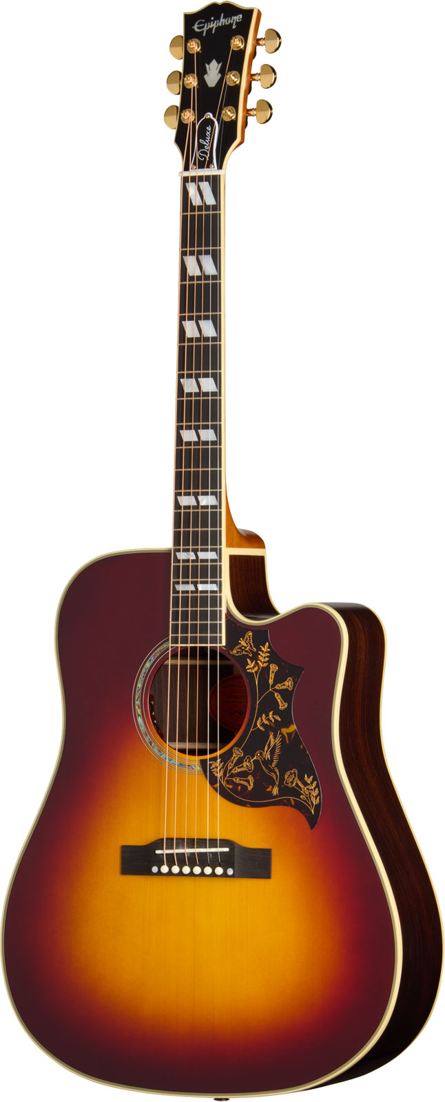 EPIPHONE Hummingbird Deluxe Ec Autumn Burst