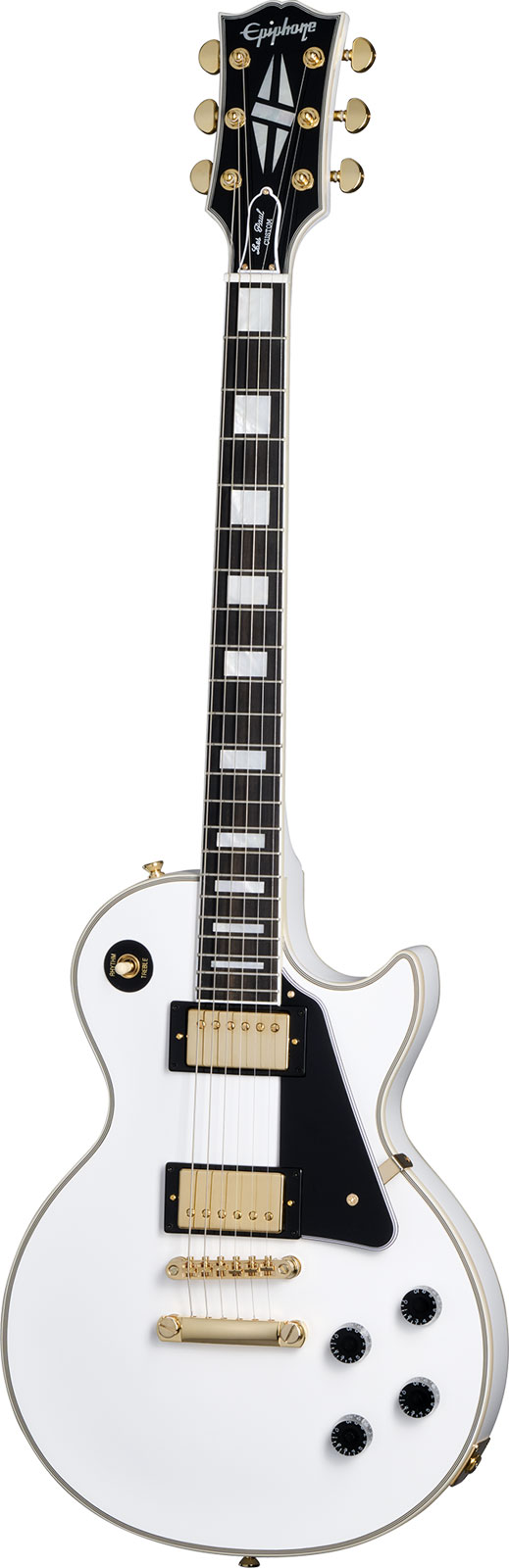 EPIPHONE Les Paul Custom Alpine White Ibgcs - BSTOCK