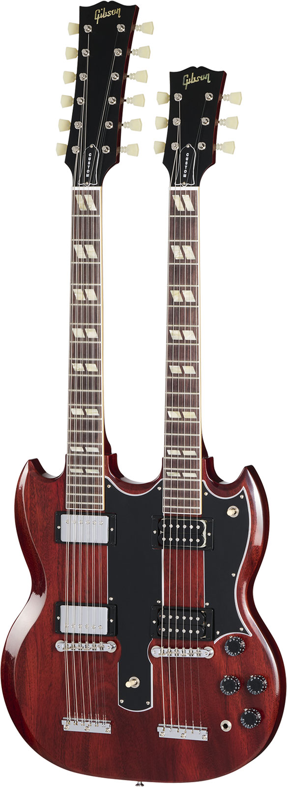 GIBSON CUSTOM Eds-1275 Signature Jimmy Page Doubleneck Vos 69 Cherry