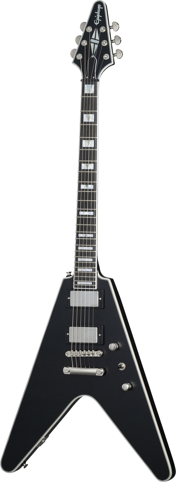 EPIPHONE Flying V Prophecy Aged Jet Black Metallic
