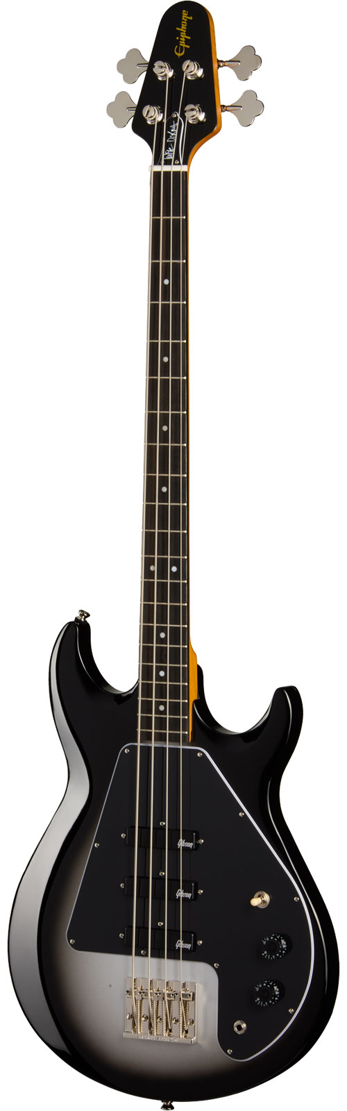 EPIPHONE Grabber G-3 Bass Signature Mike Dirnt Silverburst