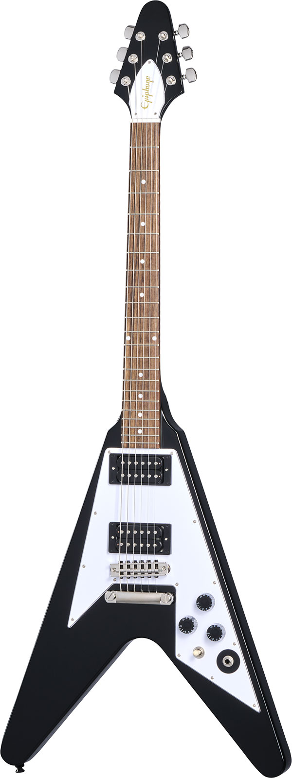 EPIPHONE Flying V 1979 Signature Kirk Hammett Ebony