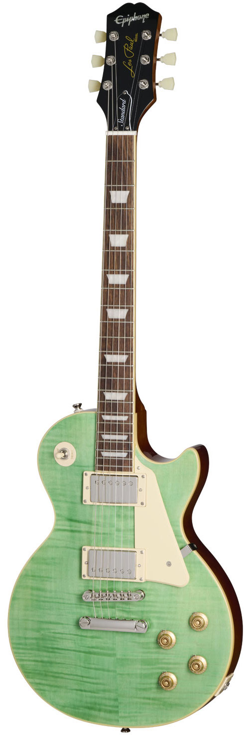 EPIPHONE Les Paul Standard 50S Figured Seafoam Greem Ibgcs