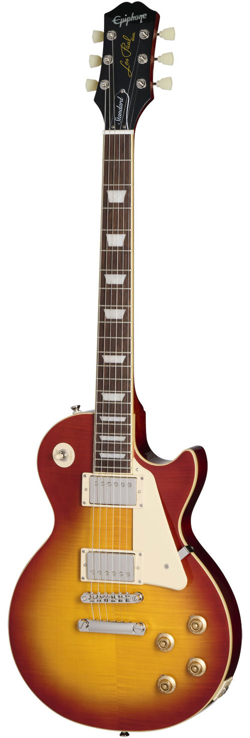 EPIPHONE Les Paul Standard 50S Figured Washed Cherry Sunburst Ibgcs