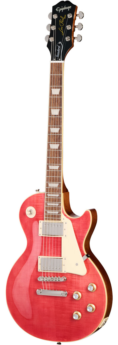 EPIPHONE Les Paul Standard 60S Figured Fucshia Ibgcs