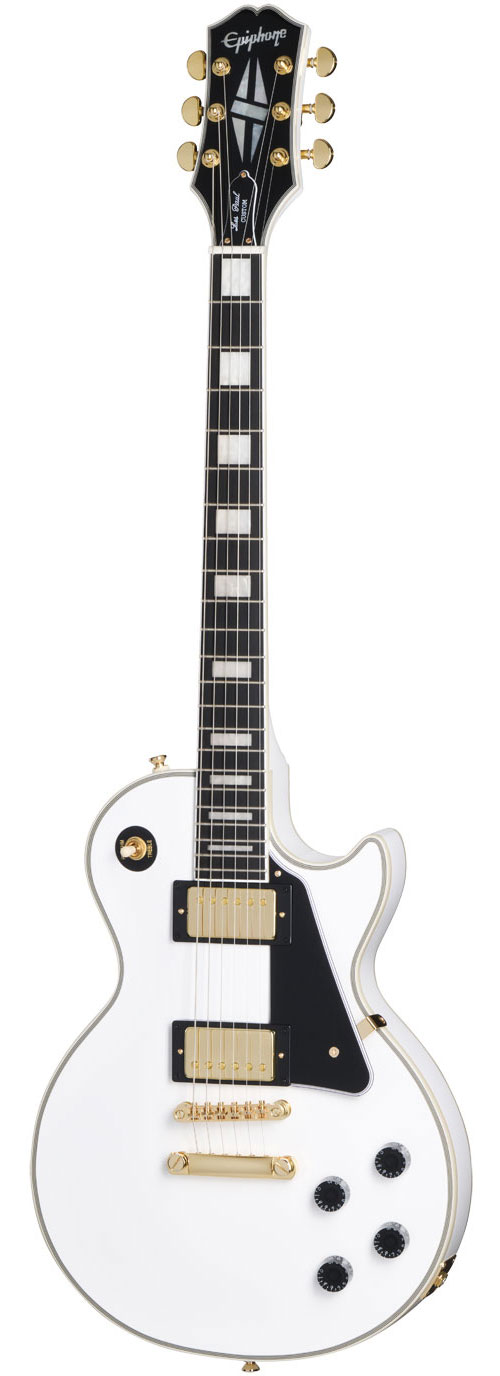 EPIPHONE Les Paul Custom Alpine White Ibgcs