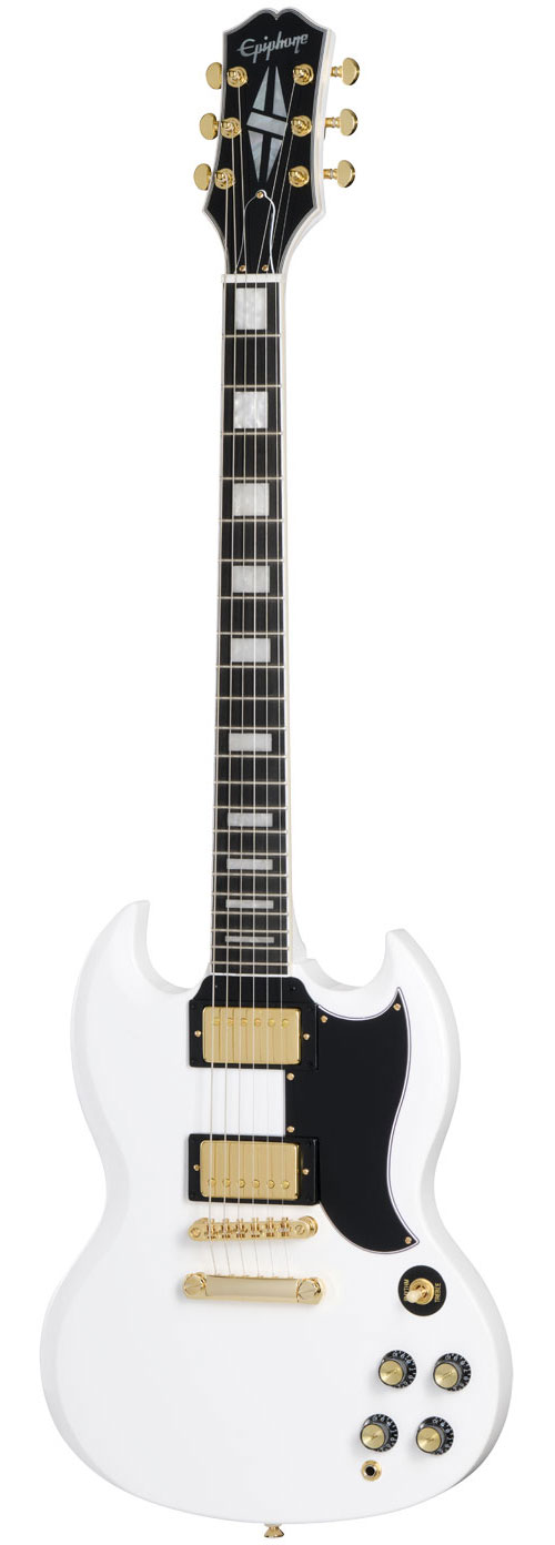 EPIPHONE Sg Custom Alpine White Ibgcs