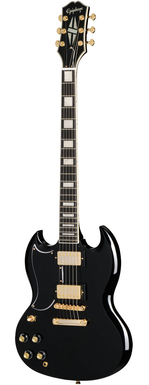 EPIPHONE Sg Custom Lh Ebony Ibgcs