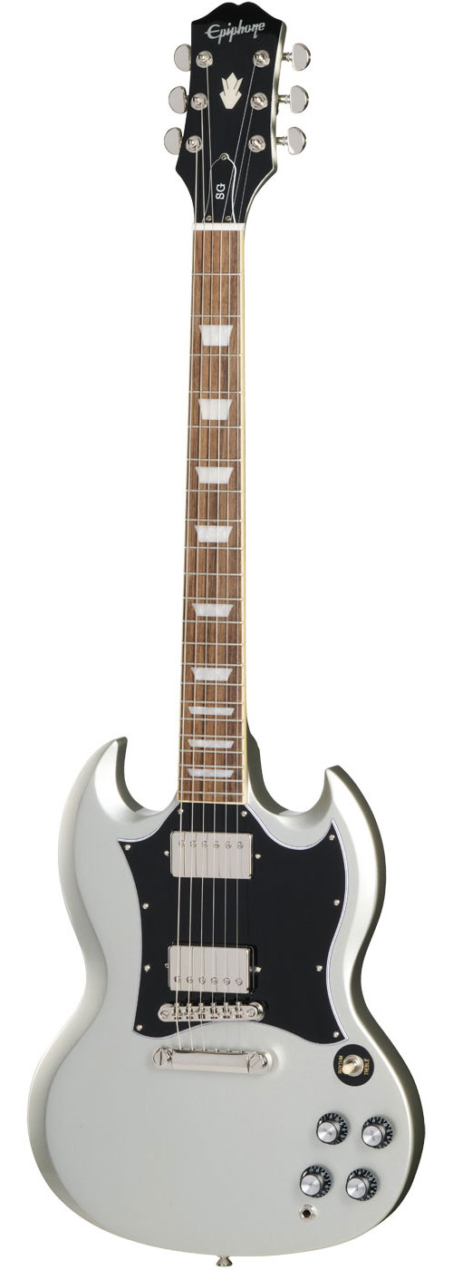 EPIPHONE Sg Standard Silver Mist Ibgcs