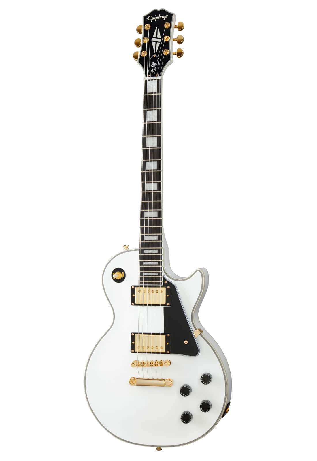 EPIPHONE LES PAUL CUSTOM ALPINE WHITE ORIGINAL IBG