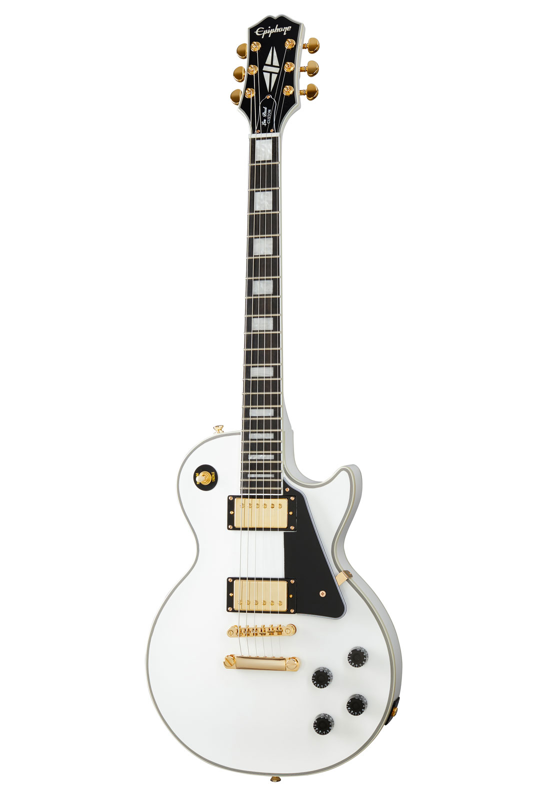 EPIPHONE Les Paul Custom Alpine White Original Ibgcs