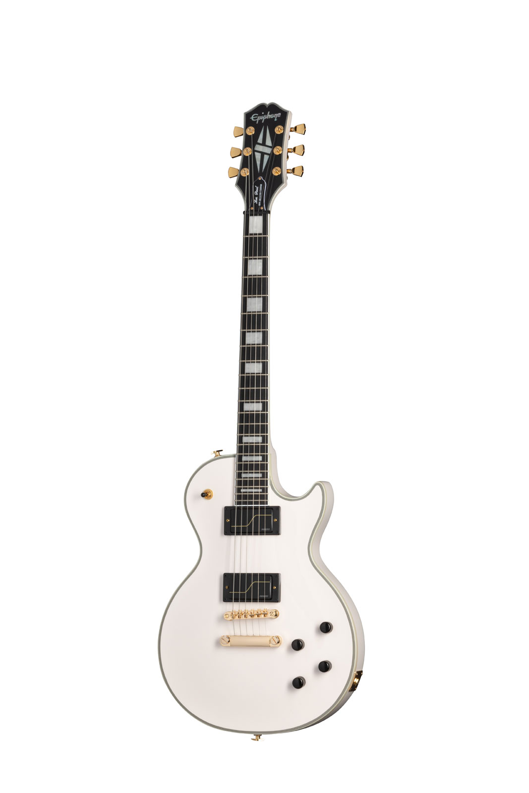 EPIPHONE Les Paul Custom Origines Signature Matt Heafy Bone White Ibg