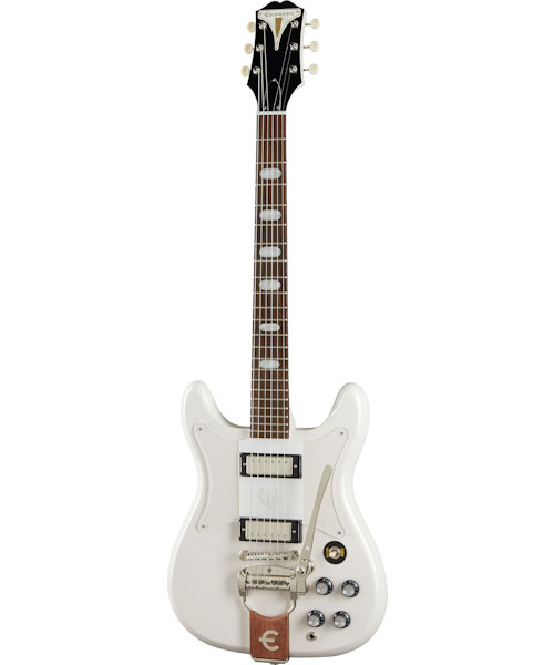 EPIPHONE CRESTWOOD CUSTOM (TREMOTONE) POLARIS WHITE DESIGNER OC