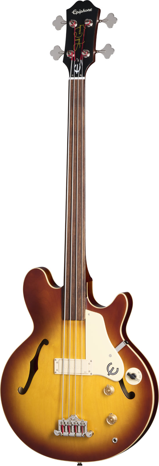 EPIPHONE Jack Casady Bass Signature Fl Aged Royal Tan