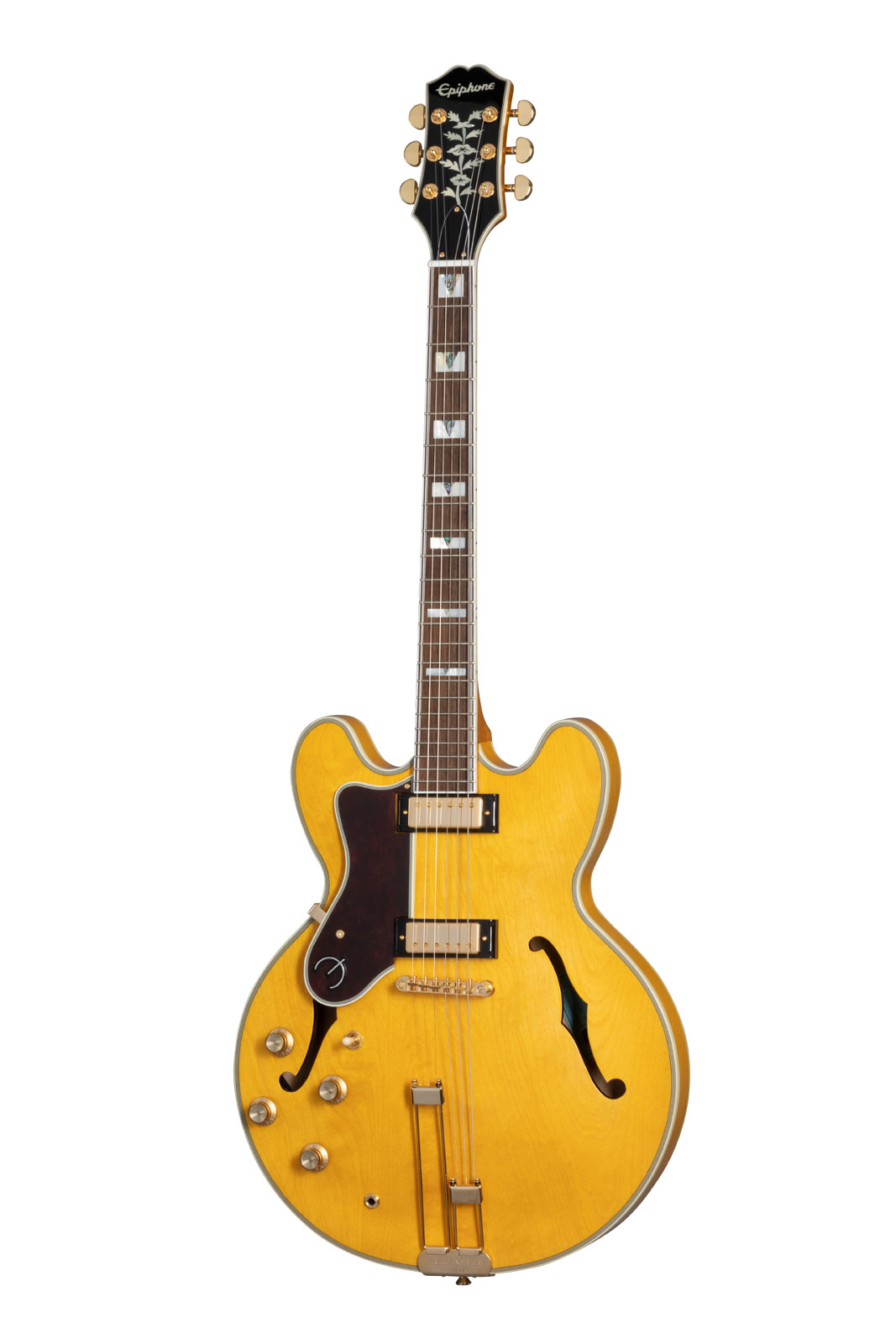 EPIPHONE Sheraton + Housse Natural Lh Oc
