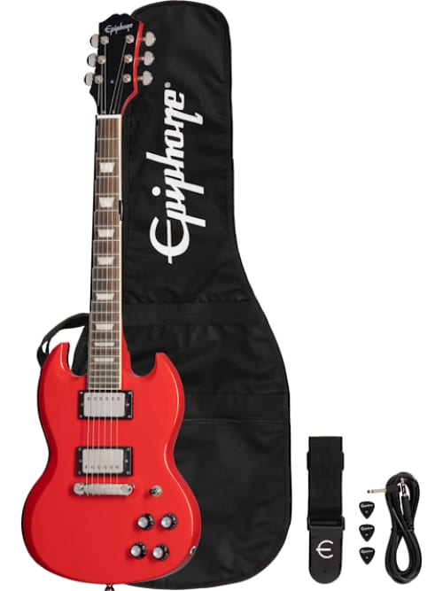 EPIPHONE SG POWER PLAYERS PACK LAVA RED MODERN IBGCS