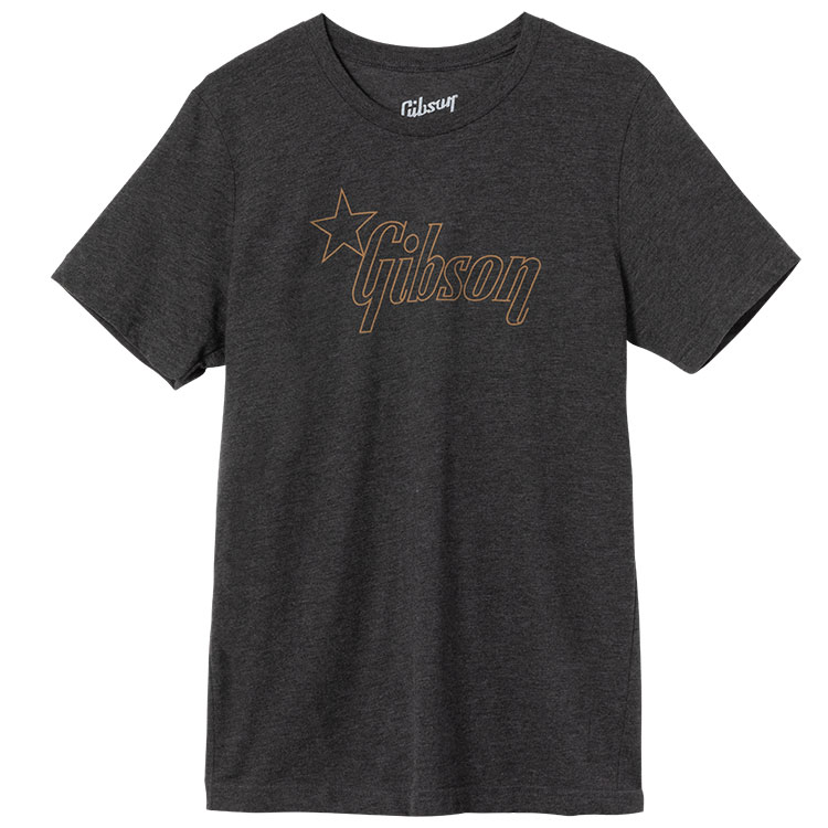 GIBSON ACCESSORIES Lifestyle Star Logo Tee Lg