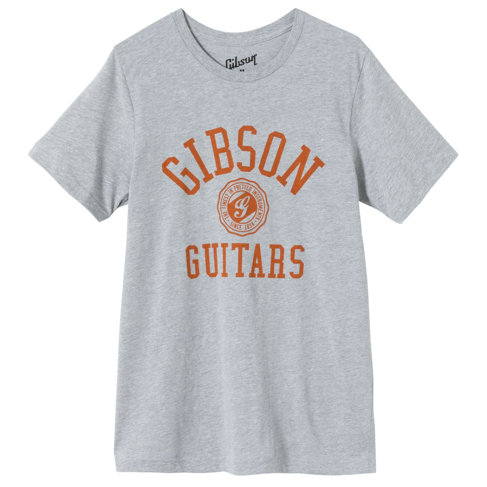 GIBSON ACCESSORIES COLLEGIATE TEE HEATHER GRAY TAILLE M