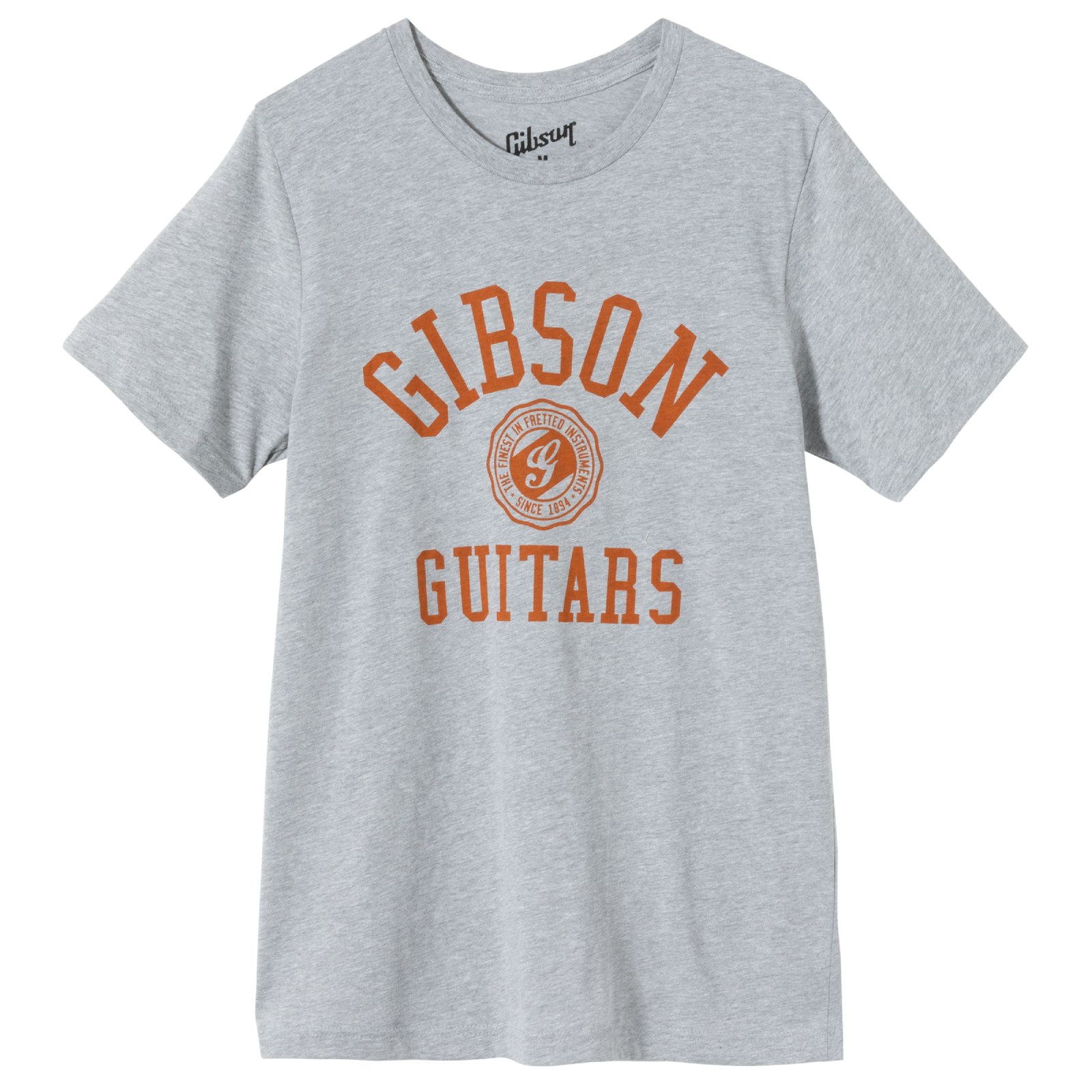 GIBSON ACCESSORIES Collegiate Tee Heather Gray Taille M
