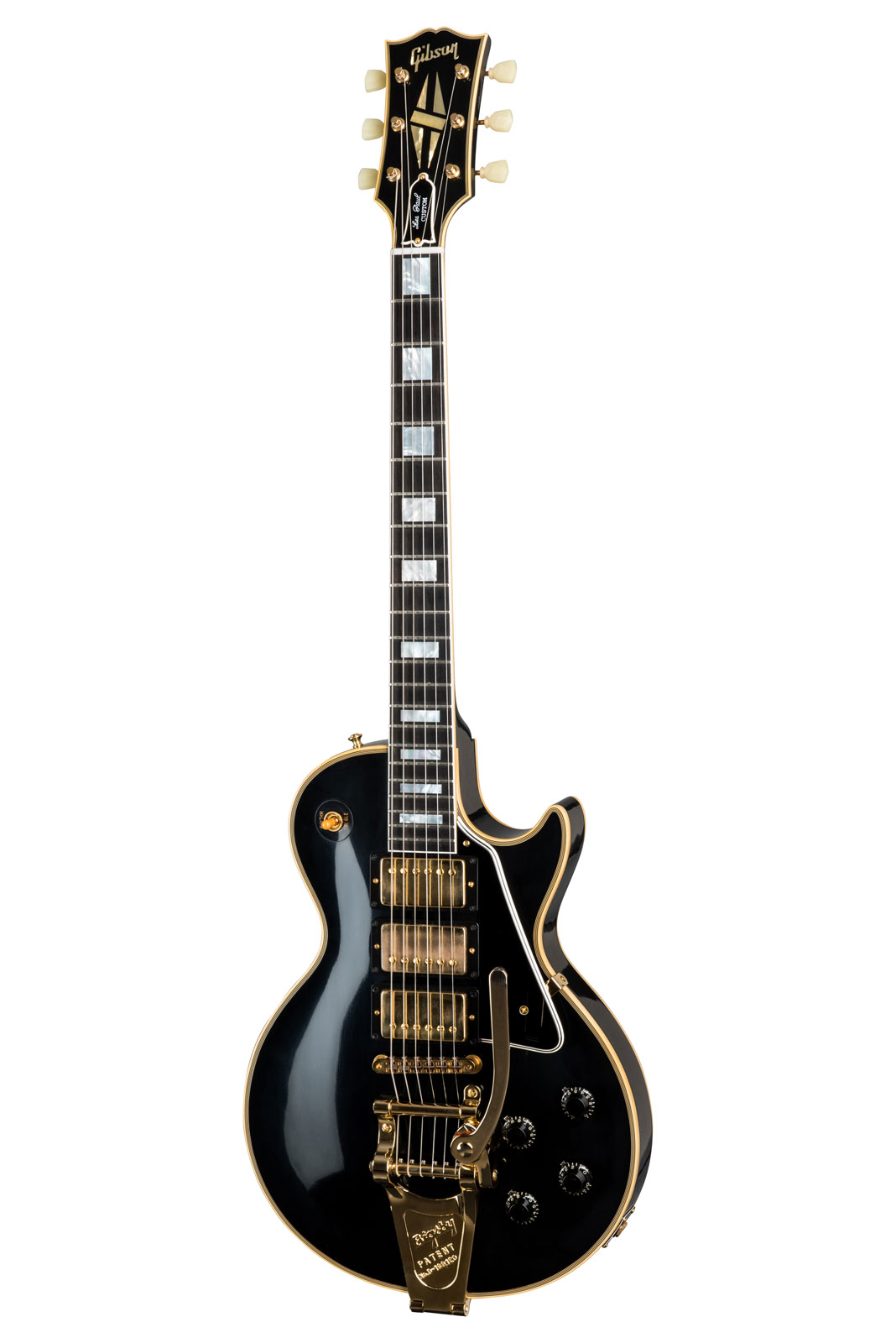 GIBSON CUSTOM Les Paul Custom 1957 Reissue 3-Pickup Bigsby Vos Ebony Cs Hrc