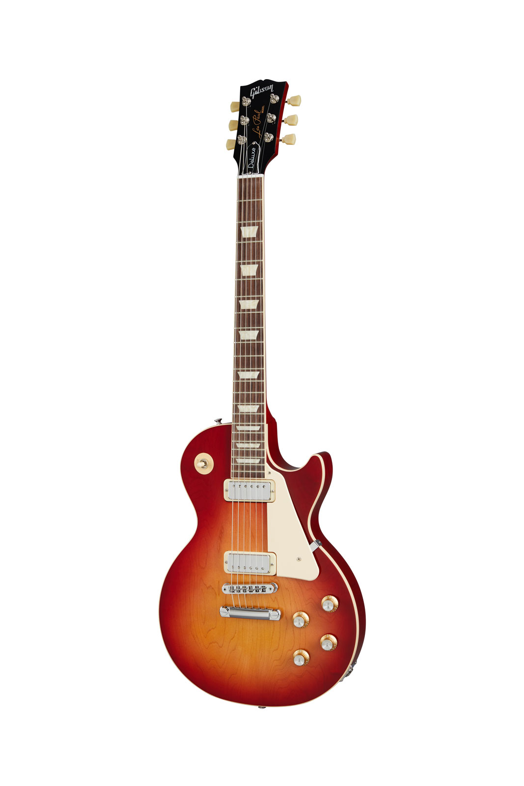GIBSON USA ORIGINAL LES PAUL DELUXE 70S 70S CHERRY SUNBURST - REFURBISHED