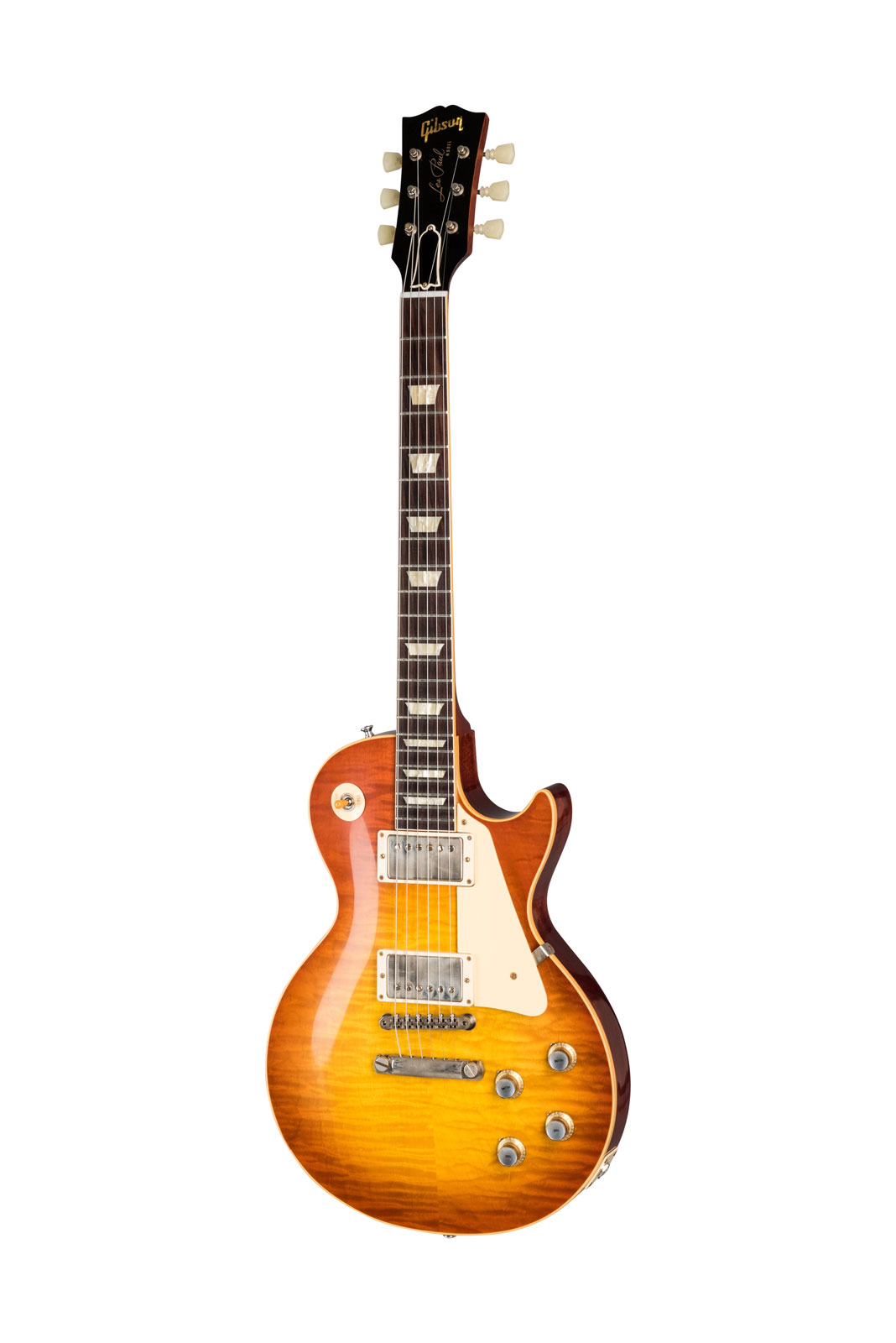 GIBSON CUSTOM LES PAUL STANDARD 1960 REISSUE VOS TANGERINE BURST CS HRC