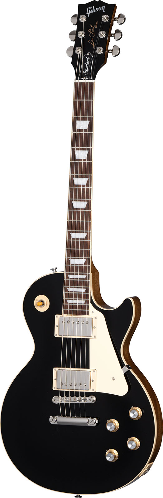 GIBSON USA Les Paul Standard 60S Plain Top Ebony Top