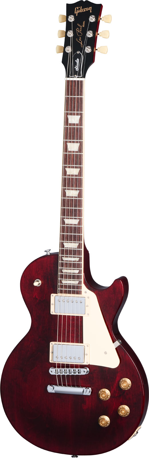 GIBSON USA Les Paul Studio Wine Red Cream Trim