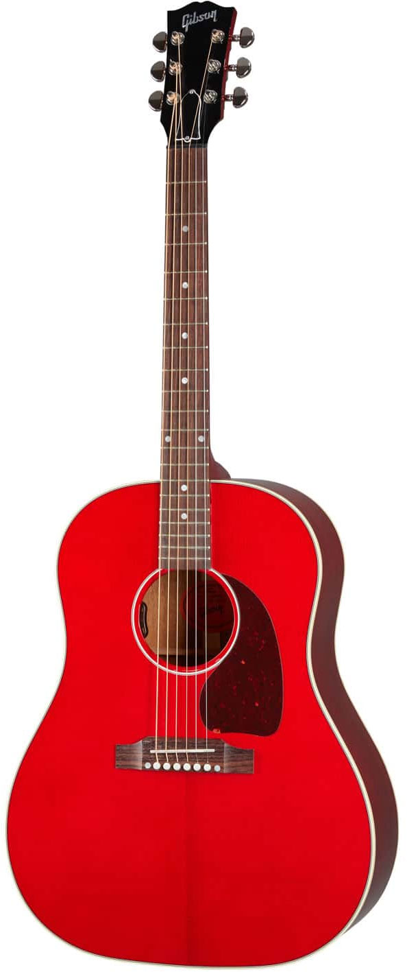 GIBSON ACOUSTIC J-45 STANDARD CHERRY MC - STOCKB PETE DOHERTY
