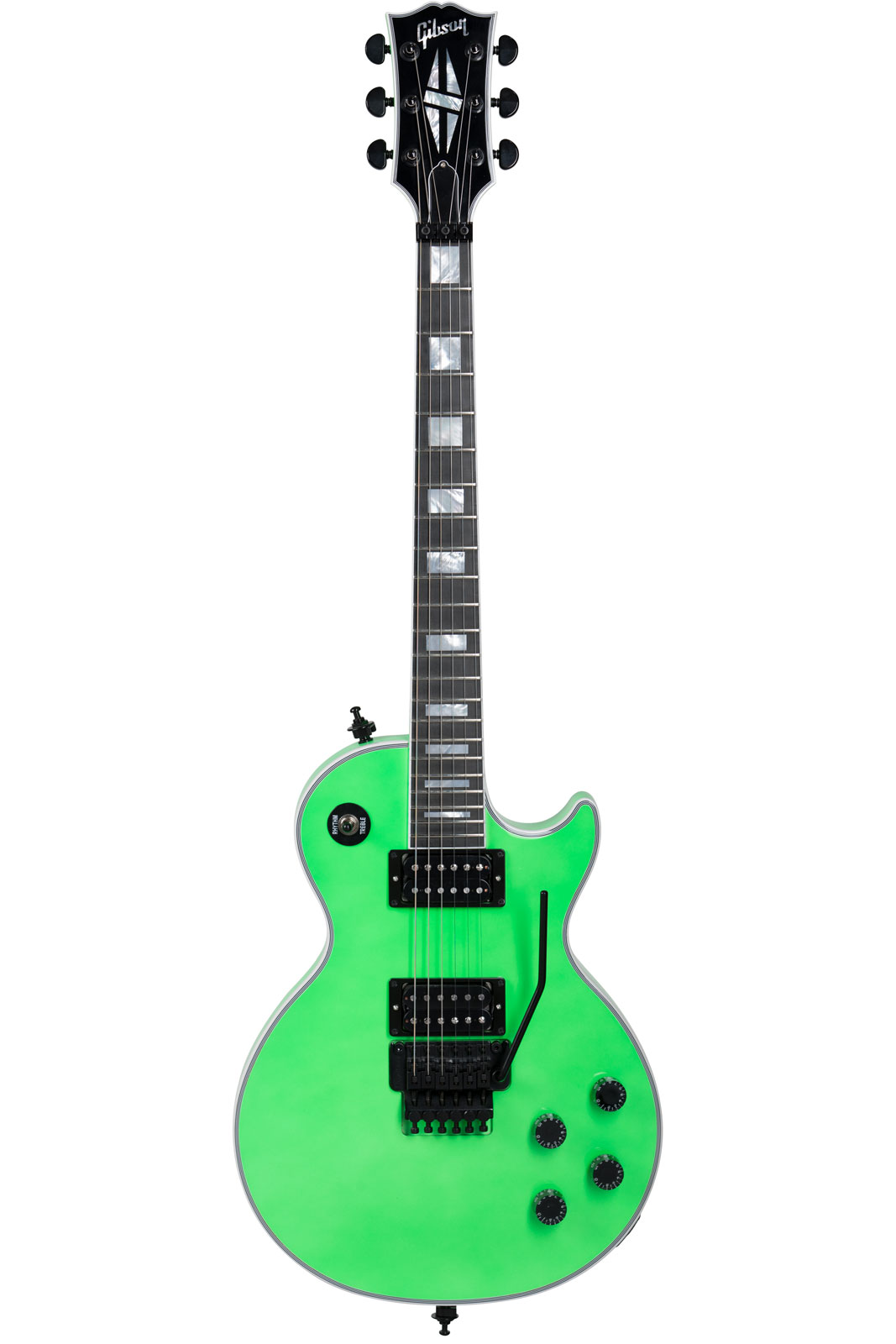 Gibson Modern Les Paul Axcess Custom Neon Green Black Floyd Neon Green